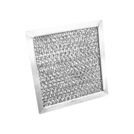 Saginaw Control & Engineering Filter, 10.78 in. H x 10.78 in. W x 0.31 in. L, Aluminum SCE-RF1010